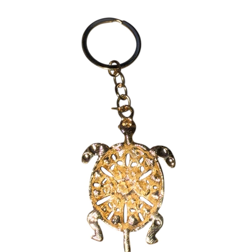 Colorful Turtle Keychain - Picture 2 of 2